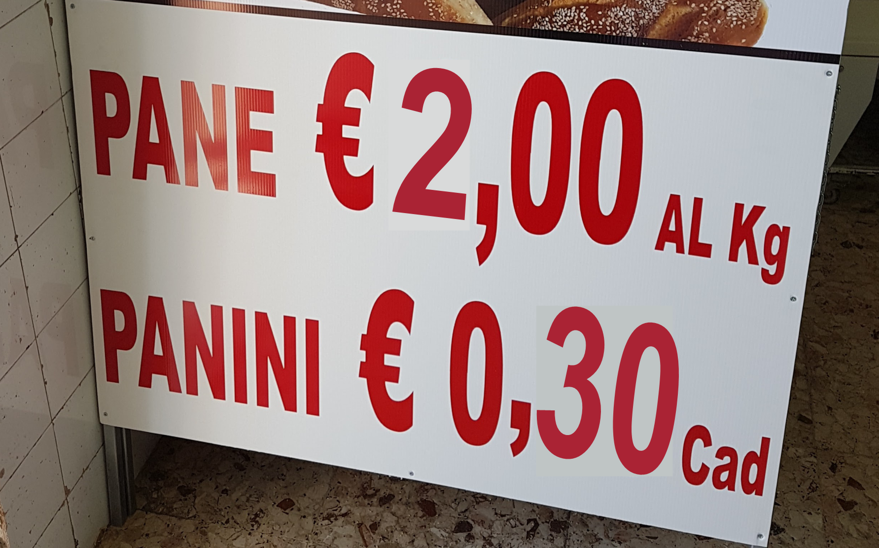 Pane sottocosto: cosa rischia chi lo compra.